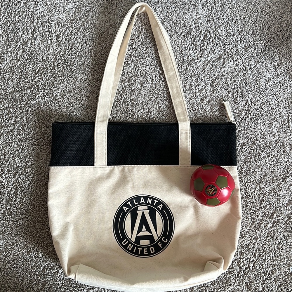 Atlanta United Tote Bag 🖤⚽️❤️